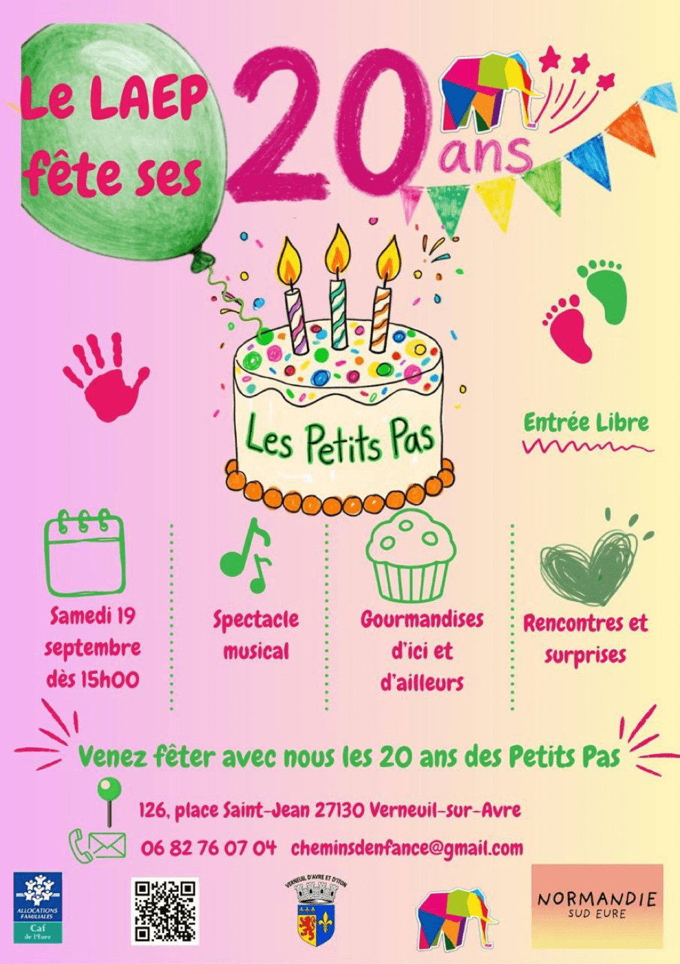 Le LAEP fête ses 20 ans — les Petits Pas