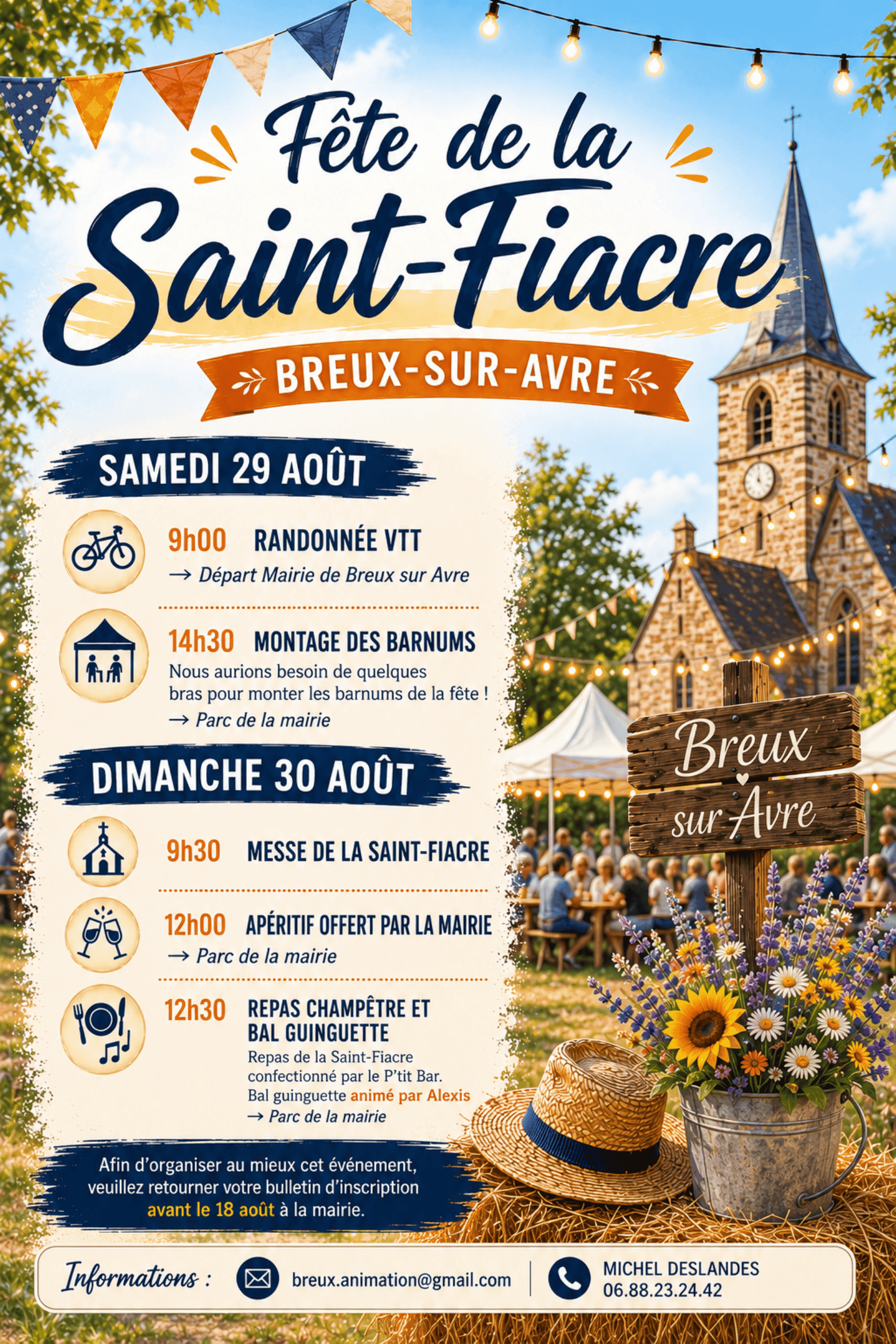 Fête de la Saint-Fiacre 2026
