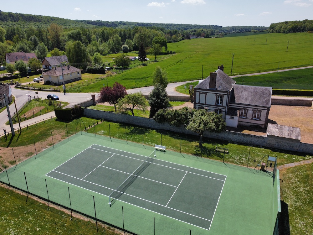 Court de tennis de Breux-sur-Avre