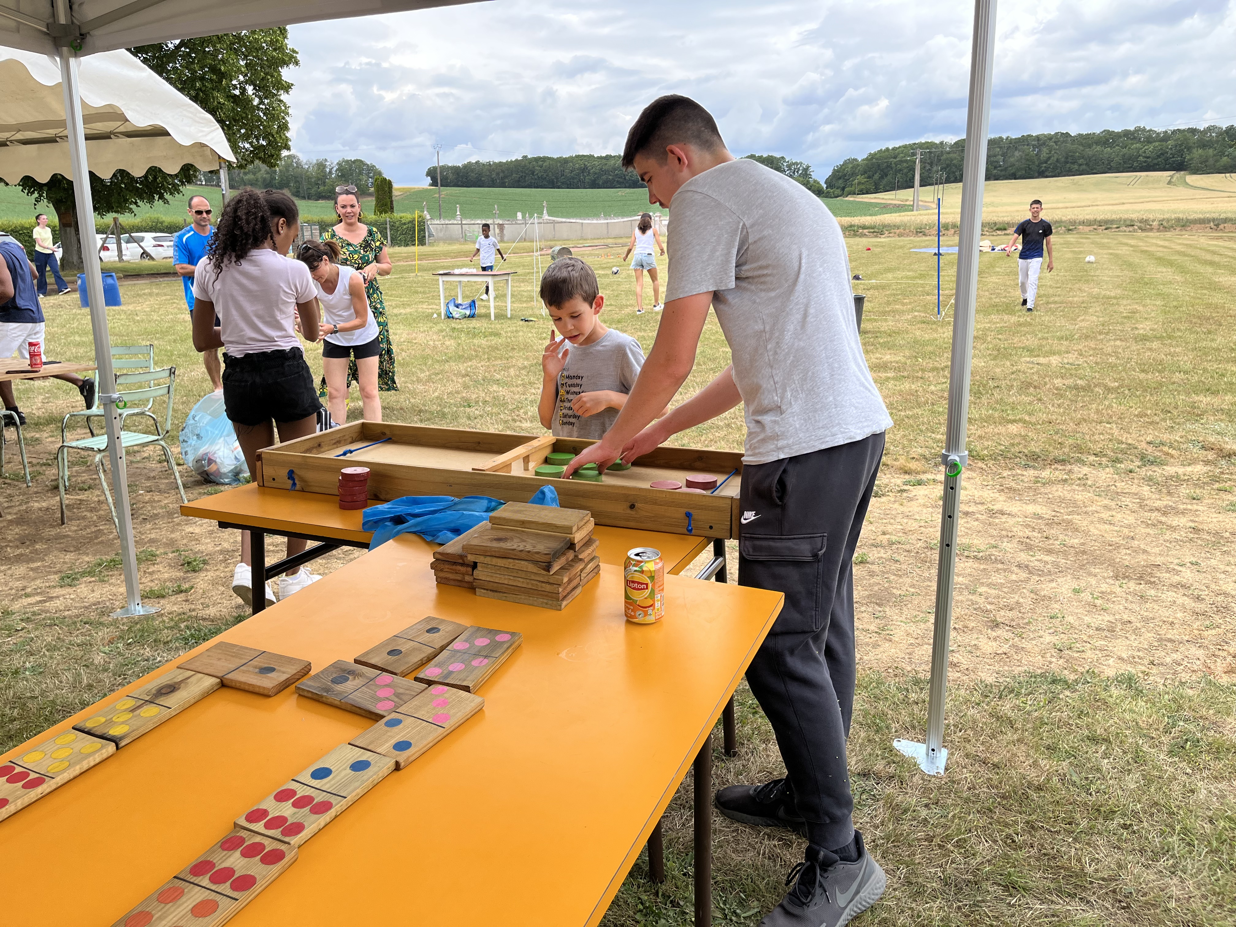 Jeux d'adresse en bois